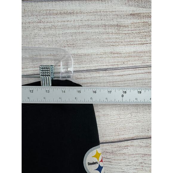 NFL Team Apparel Pittsburgh Steelers Sweatpants Womens Medium Black Yellow - Picture 11 of 12